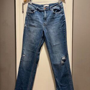 Flying Monkey - high-rise Regular Straight Jeans F5145